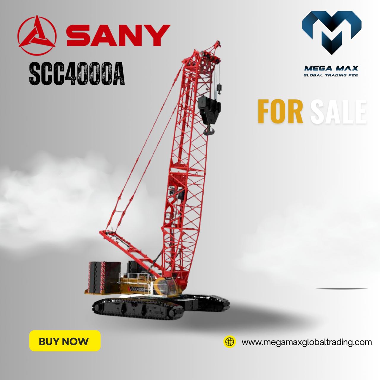 SANY SCC4000A Crawler Crane